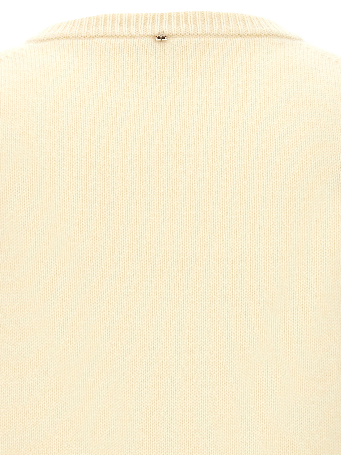 Vest by Sportmax for women in cashmere bicolour & yellow features a enviable silhouette, elegantly detailed with a enviable and functional for a enviable finish.