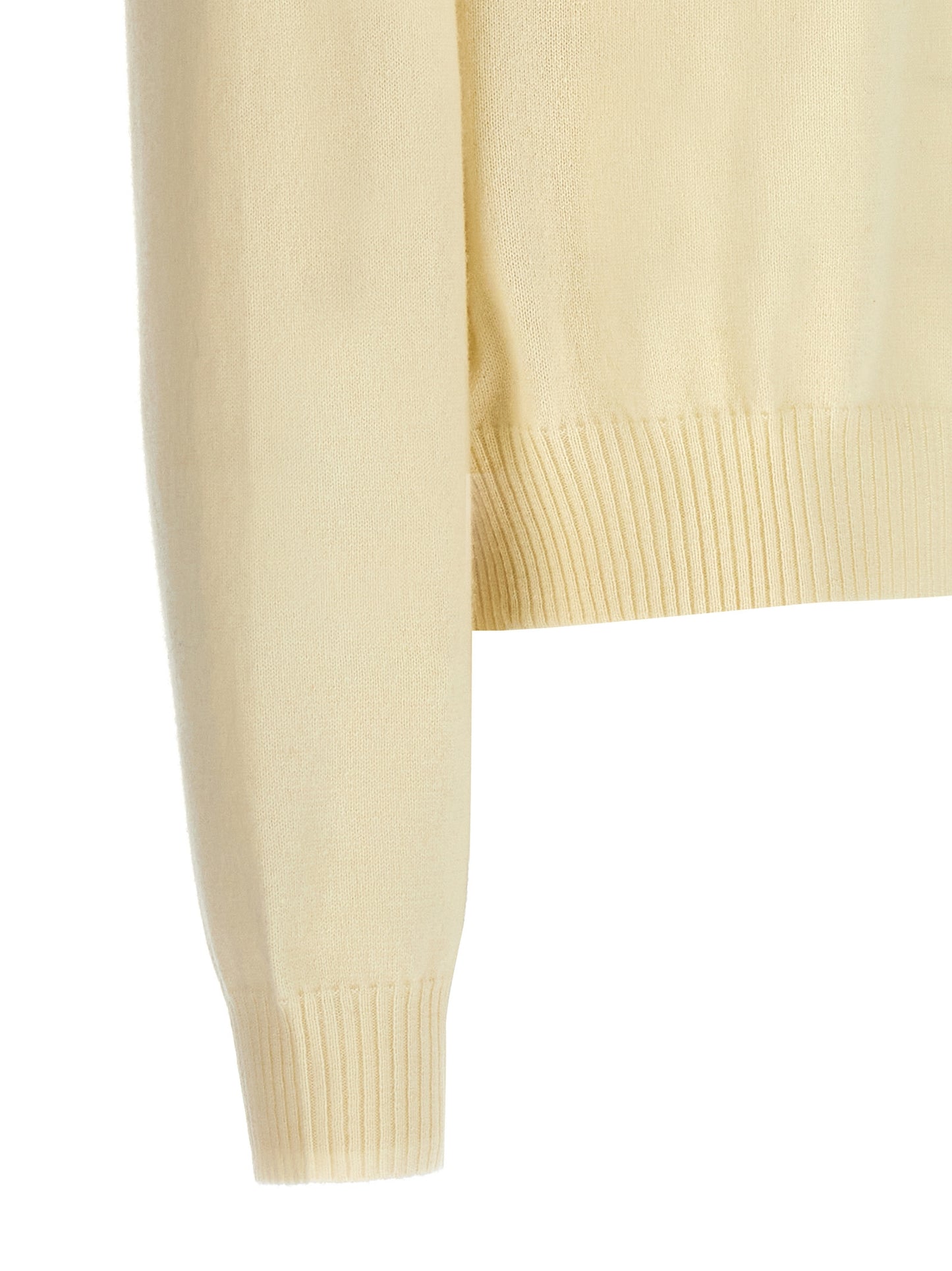 Cardigan by Sportmax for women in cashmere bicolour & yellow features an impeccable silhouette, showcasing a sophisticated and detail for a truly impeccable finish.