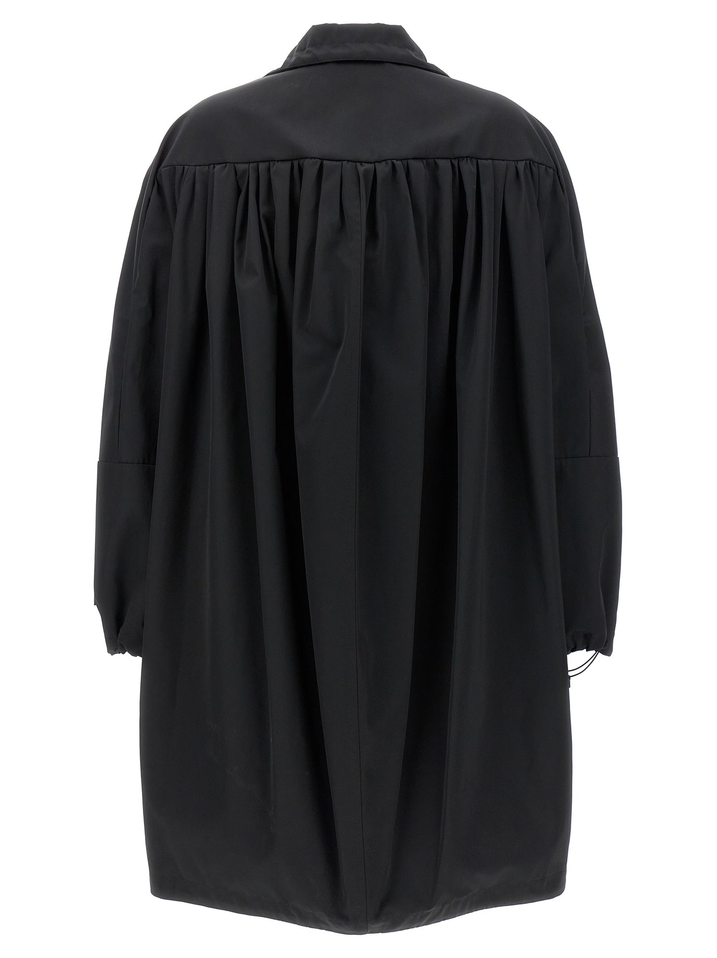 Hooded Parka by Marni for women in cotton polyester satin black features a modern silhouette, showcasing a sophisticated hooded neckline and premium hooded for a truly modern finish.