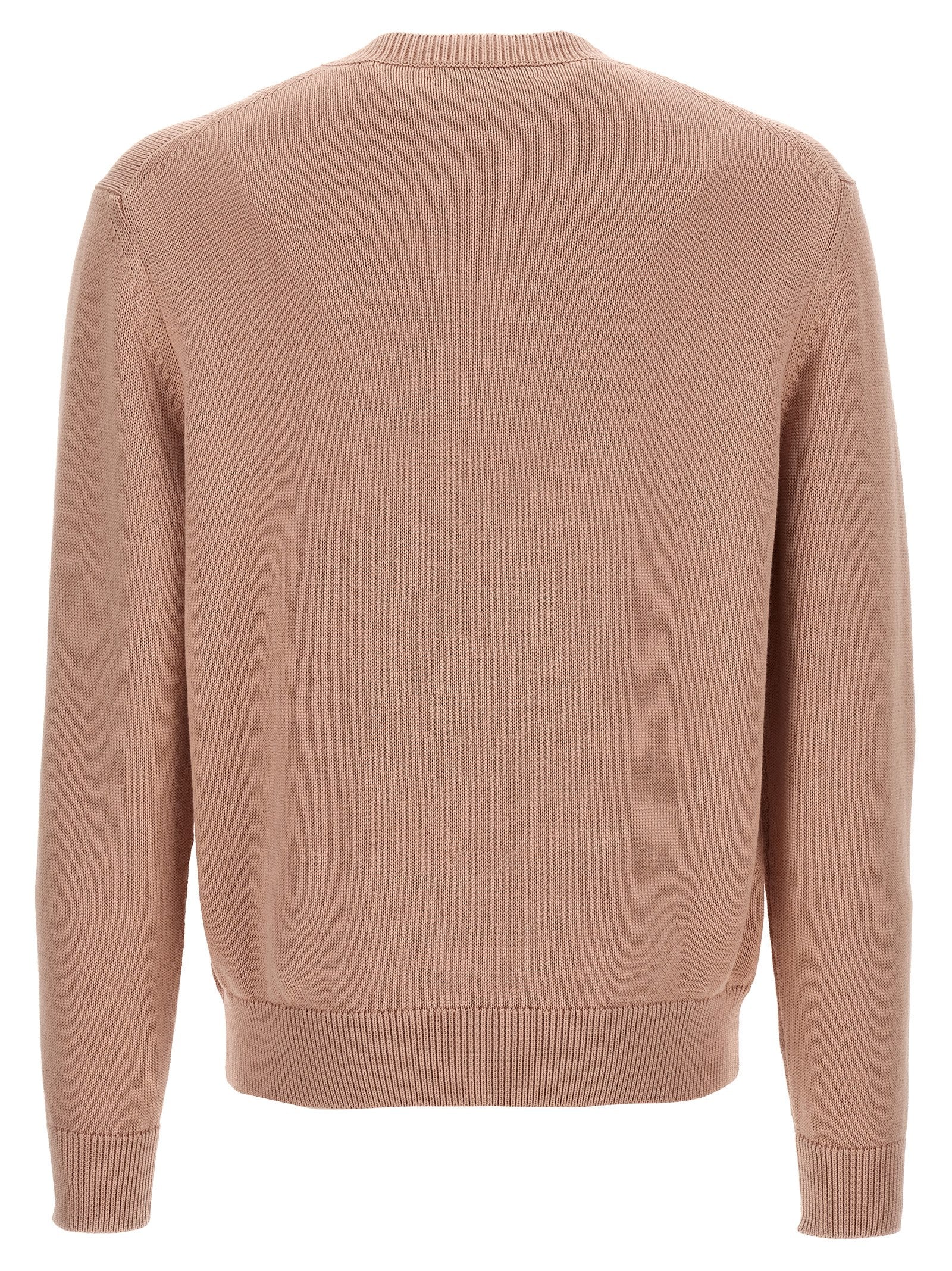 Cardigan by Etro for men in cotton multicolor, pink & signature showcases a luxurious silhouette, meticulously detailed with a sophisticated crew neckline and for a refined finish.