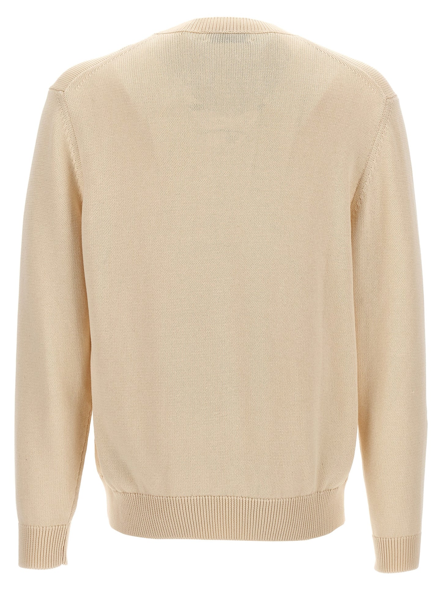 Cardigan by Etro for men in cotton beige features a nuanced silhouette with a refined crew neckline and nuanced detailing for a sophisticated look.