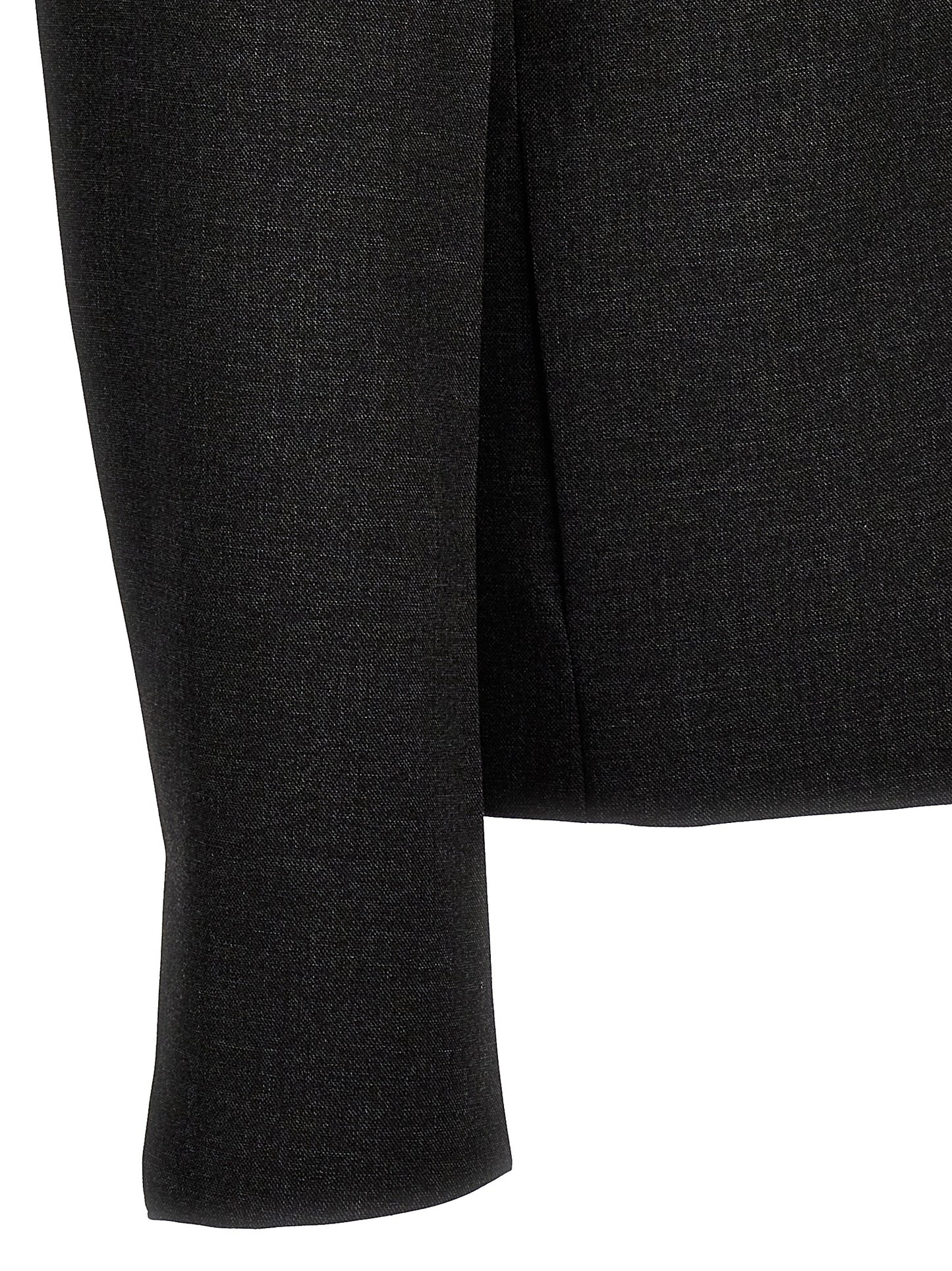 Jacket by Givenchy for men in virgin wool gray features a smart silhouette, perfectly accentuated by its unique and functional for a smart finish.