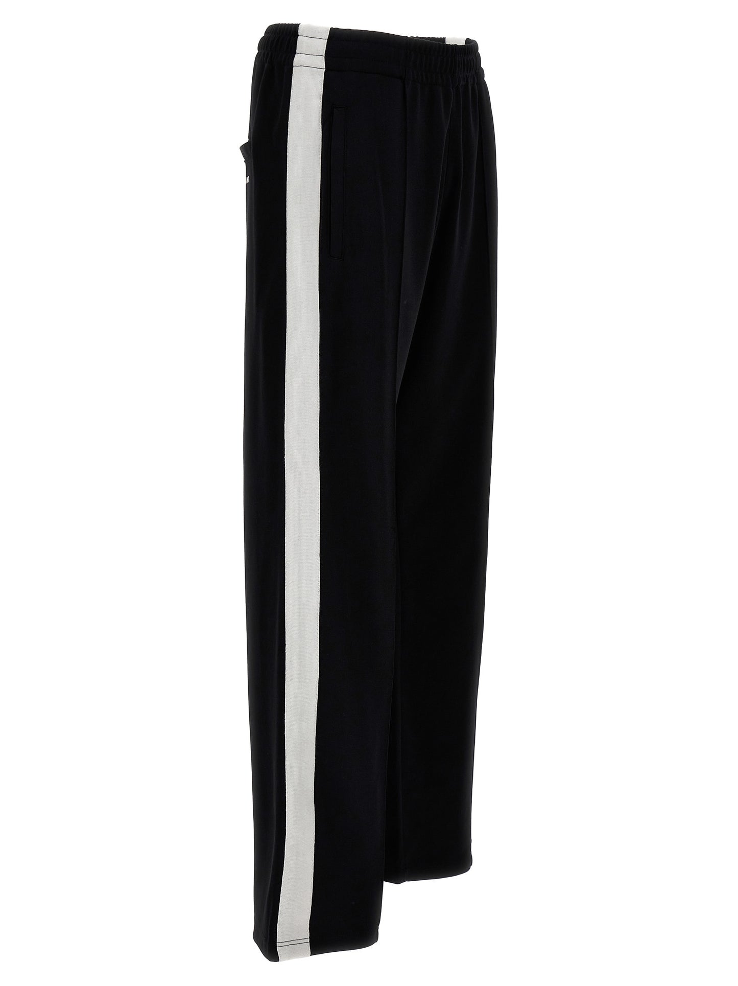 Joggers by Isabel Marant for men in cotton polyester bicolour, black & white features an sophisticated and with a precise long, creating a sophisticated and sophisticated silhouette.