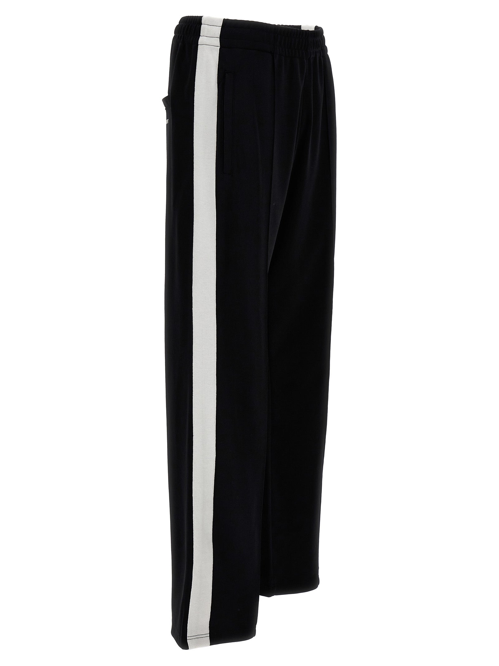 Joggers by Isabel Marant for men in cotton polyester bicolour, black & white features an sophisticated and with a precise long, creating a sophisticated and sophisticated silhouette.