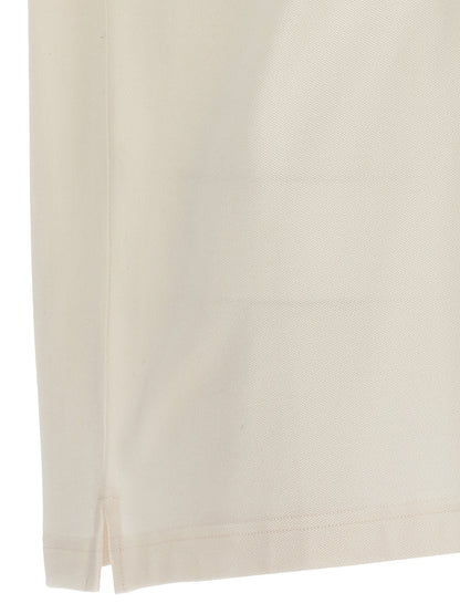 Polo Shirt by Palm Angels for men in cotton polyester white & monogram features a eye catching silhouette, showcasing a refined and for a eye catching finish.