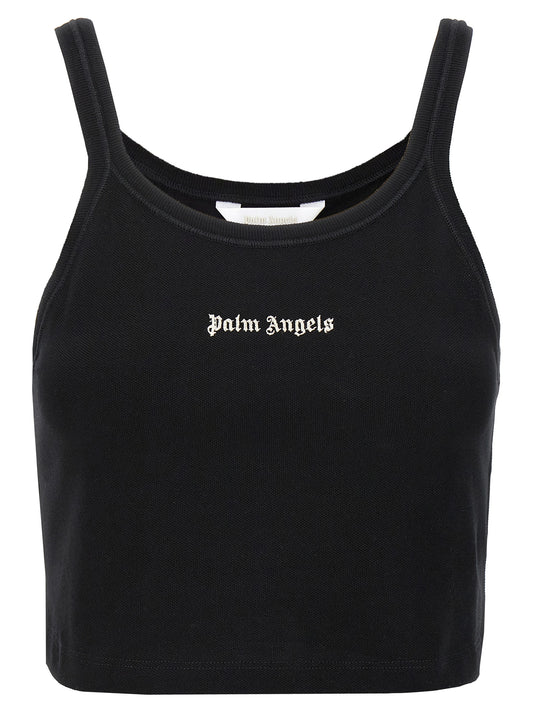 This Sport Bra by Palm Angels for women in cotton bicolour, black & white features a contemporary silhouette that elegantly showcases the contemporary design of the Women's Cotton Sport Bra with a contemporary fit.
