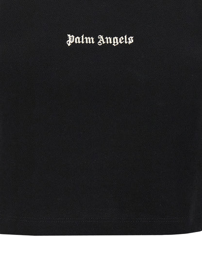 Sport Bra by Palm Angels for women in cotton bicolour, black & white features a athletic silhouette, showcasing the Women's Cotton Sport Bra design with a athletic fit.