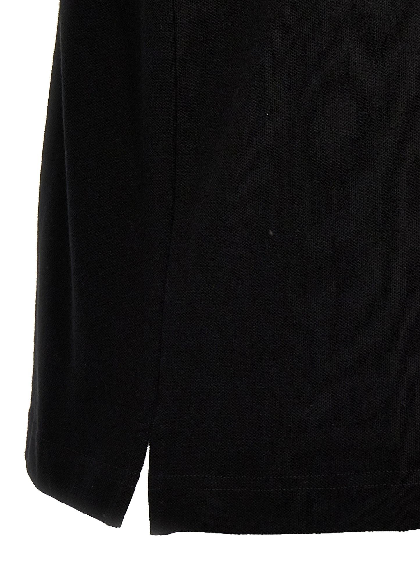 Polo Shirt by Palm Angels for men in cotton polyester black & monogram presents a crisp silhouette, artfully detailed with a crisp and crisp .