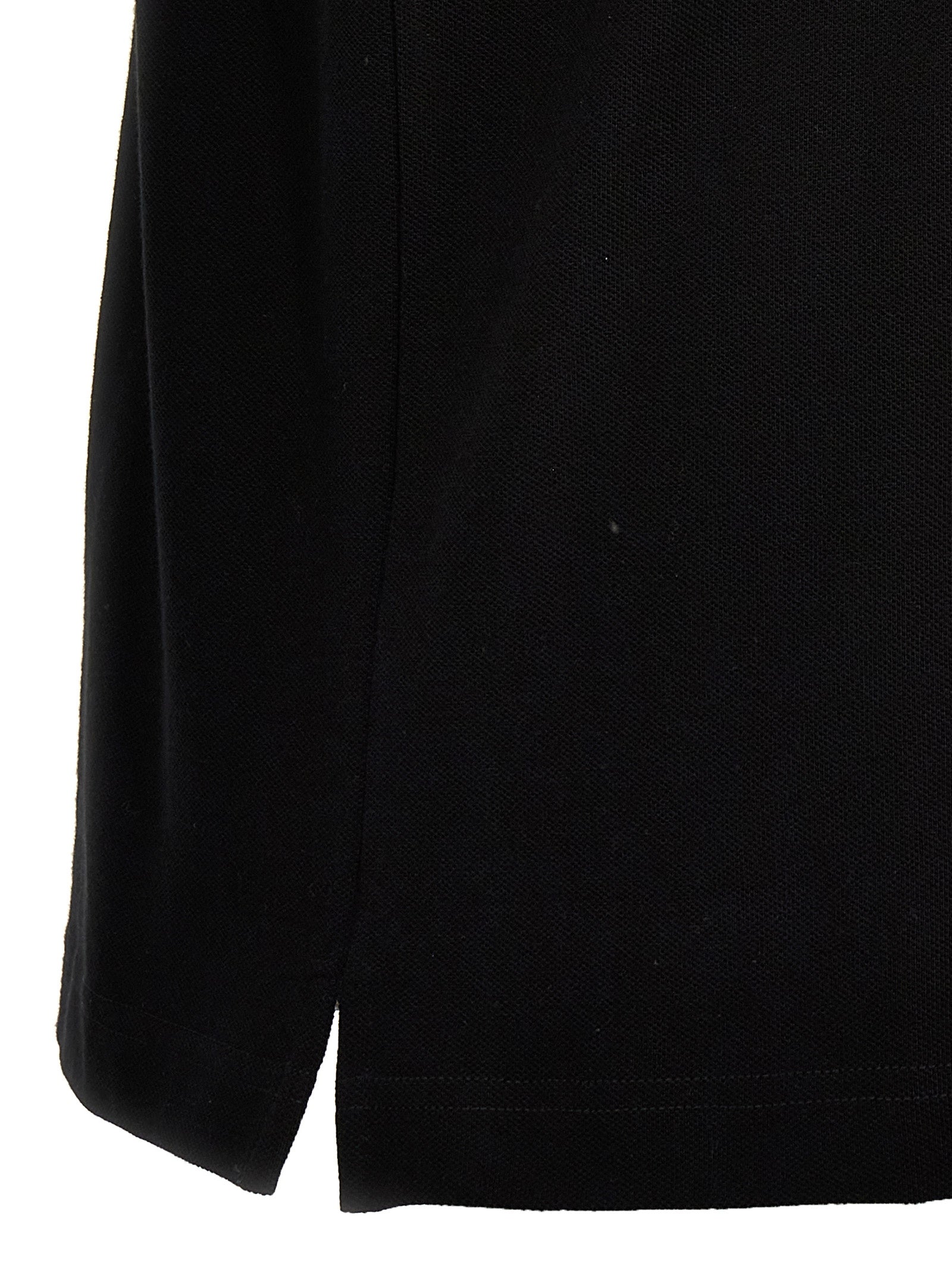 Polo Shirt by Palm Angels for men in cotton polyester black & monogram presents a crisp silhouette, artfully detailed with a crisp and crisp .