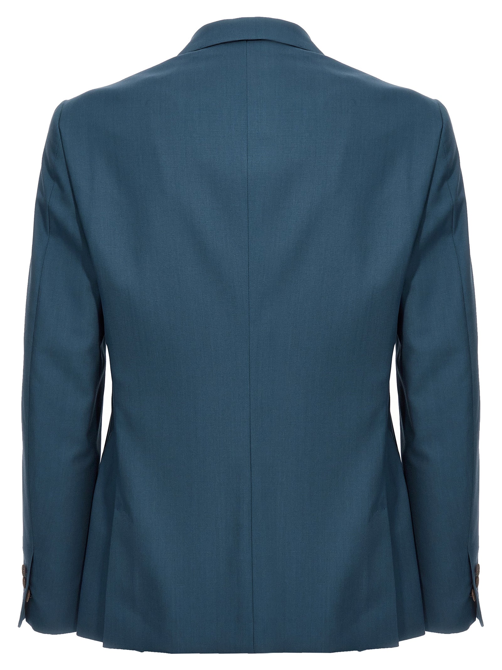 Blazer by MAURIZIO MIRI for men in wool blue features an stylish silhouette, showcasing a sophisticated and stylish for a truly stylish finish.