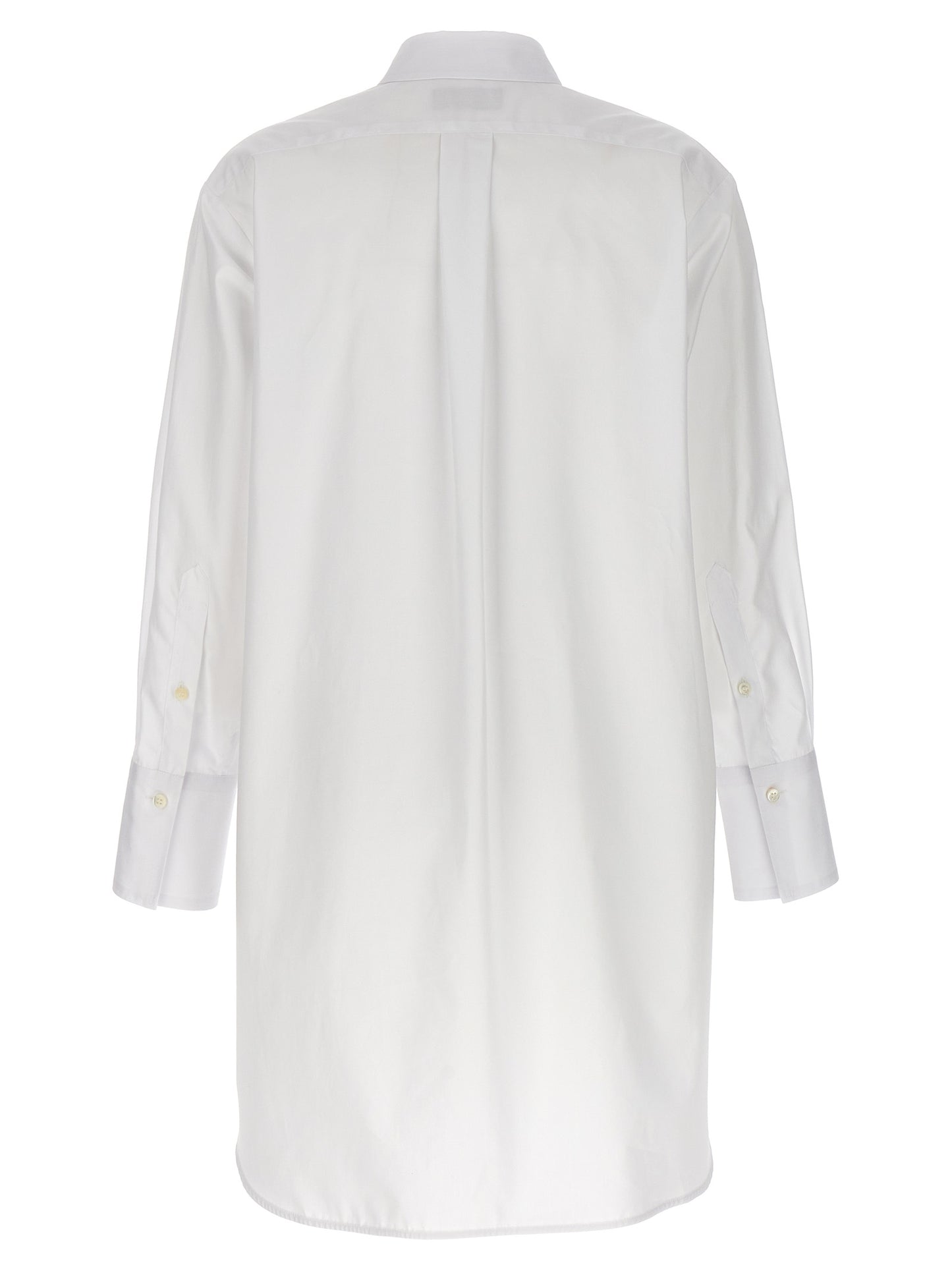 Blouse by Alberto Biani for women in cotton white, featuring a nuanced and nuanced for a sophisticated finish.