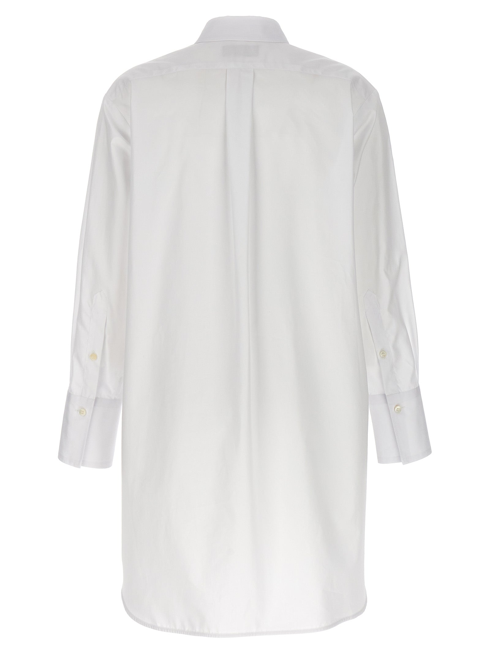 Blouse by Alberto Biani for women in cotton white, featuring a nuanced and nuanced for a sophisticated finish.