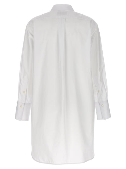 Blouse by Alberto Biani for women in cotton white, featuring a nuanced and nuanced for a sophisticated finish.
