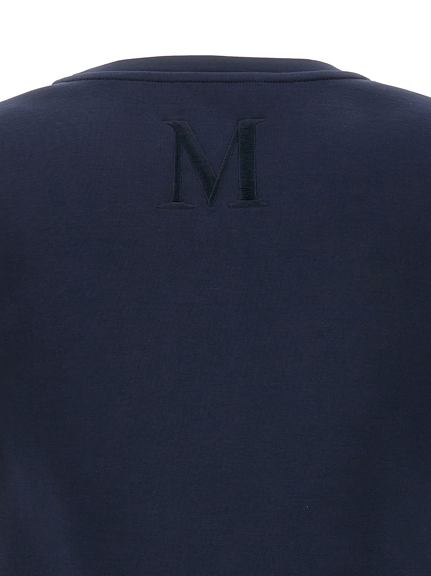 T-Shirt by S Max Mara for women in stretch polyester cotton blue features a plush silhouette, showcasing a sophisticated and for a truly plush finish.