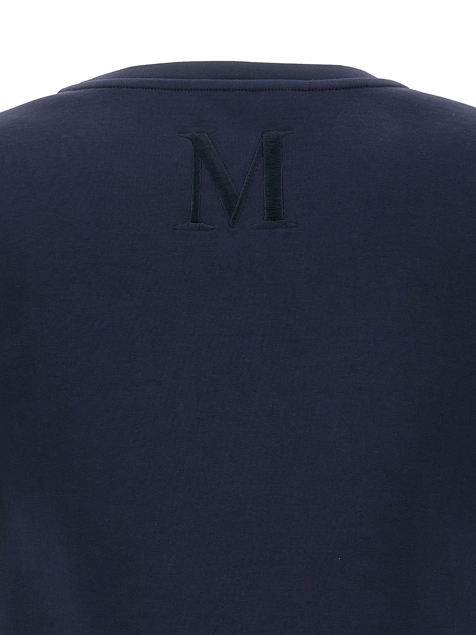 T-Shirt by S Max Mara for women in stretch polyester cotton blue features a plush silhouette, showcasing a sophisticated and for a truly plush finish.