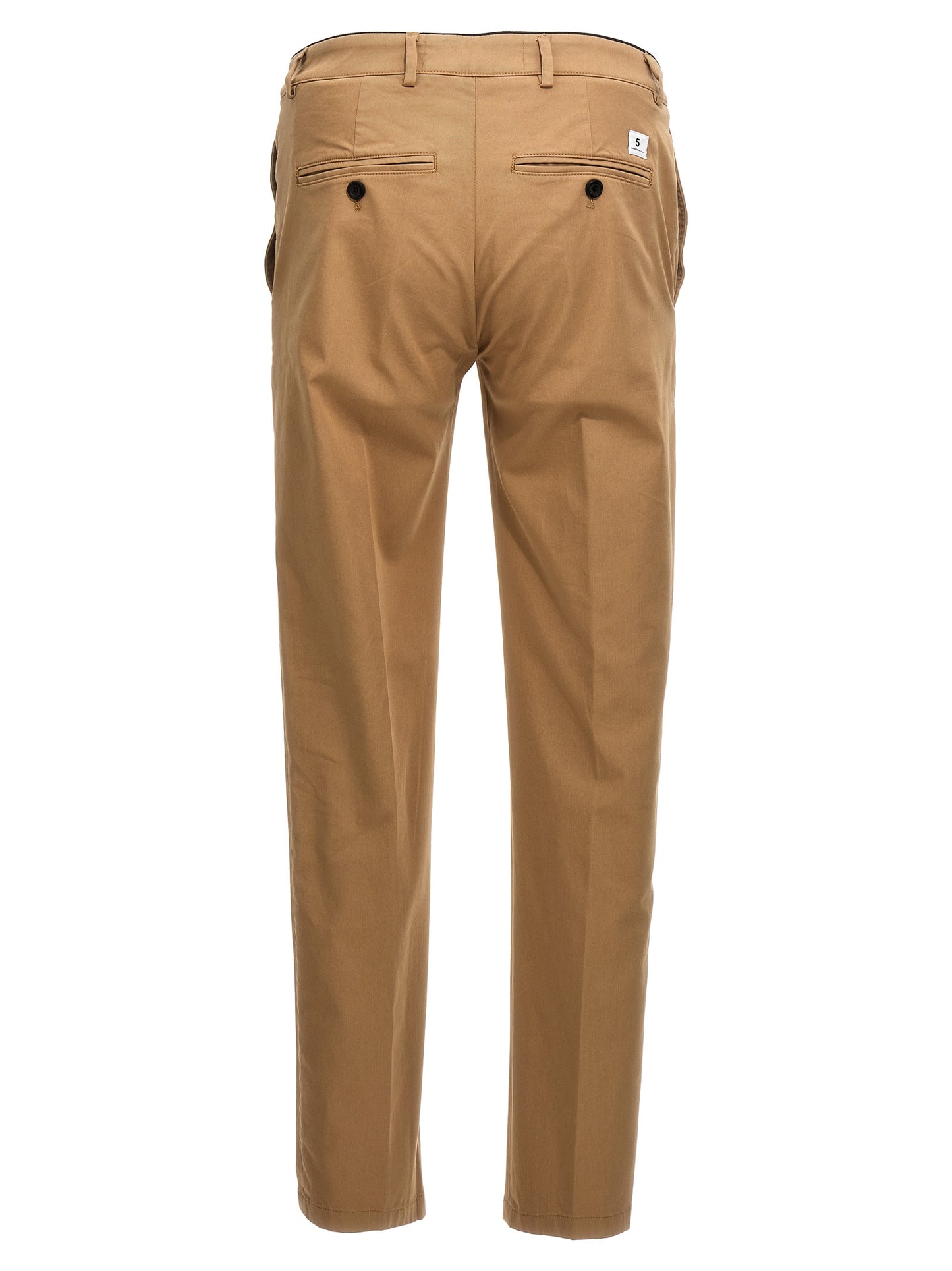 Casual Pants by Department 5 for men in stretch cotton beige features an sophisticated and relaxed-fit with a precise long, creating a sophisticated and sophisticated silhouette.