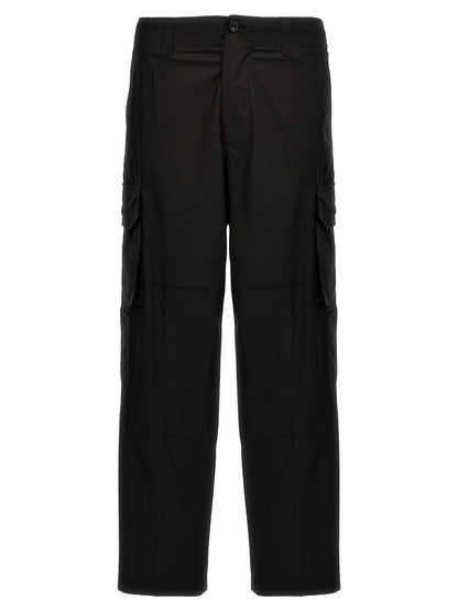 Cargo Pants by Department 5 for men in stretch cotton black features an urban chic with a and long, creating a urban chic aesthetic for "Moon Behind the Hill".
