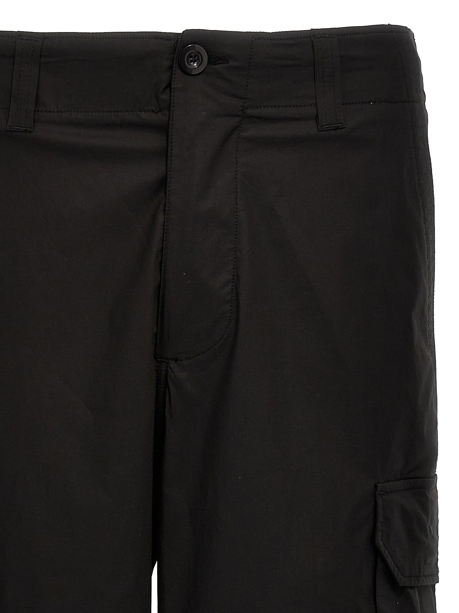 Cargo Pants by Department 5 for men in stretch cotton black presents a on trend silhouette, artfully finished with a on trend , long, and for a sophisticated look.
