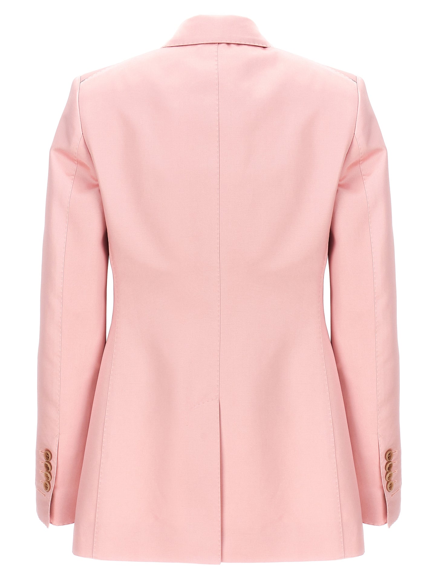 This Blazer by Tom Ford for women in cotton viscose multicolor & pink presents a tailored silhouette, meticulously tailored with a tailored and distinctive for a tailored finish.