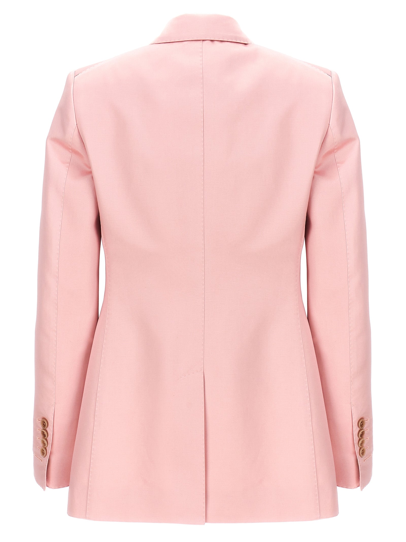This Blazer by Tom Ford for women in cotton viscose multicolor & pink presents a tailored silhouette, meticulously tailored with a tailored and distinctive for a tailored finish.
