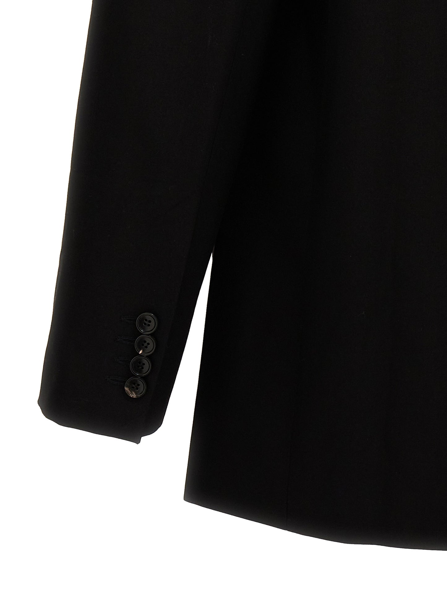 Blazer by Y/PROJECT for men in virgin wool black features an stylish silhouette, showcasing a sophisticated and stylish for a truly stylish finish.