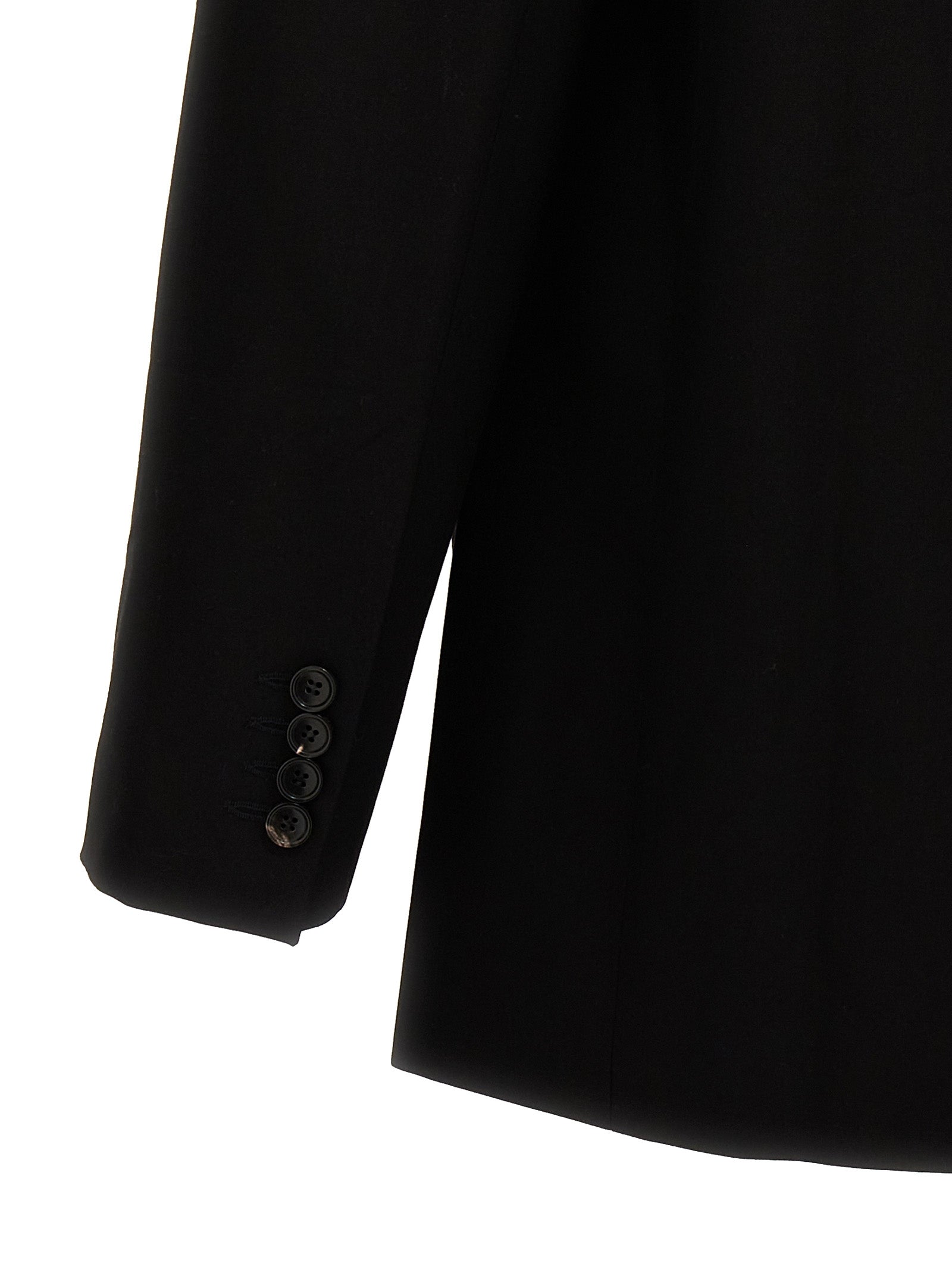 Blazer by Y/PROJECT for men in virgin wool black features an stylish silhouette, showcasing a sophisticated and stylish for a truly stylish finish.