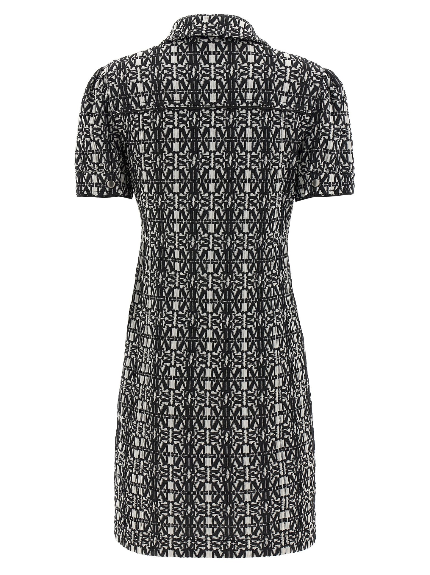 Dress by Max Mara for women in stretch polyamide polyester bicolour, black, white & jacquard features an magnificent silhouette, artfully detailed with a magnificent and that flows into an magnificent short.