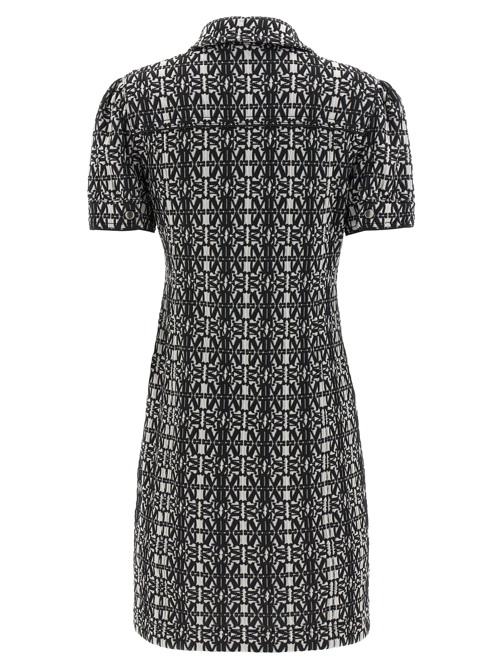 Dress by Max Mara for women in stretch polyamide polyester bicolour, black, white & jacquard features an magnificent silhouette, artfully detailed with a magnificent and that flows into an magnificent short.