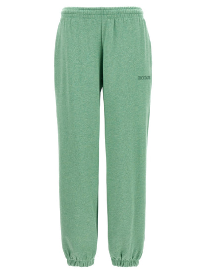 ROTATE BIRGER CHRISTENSEN Women's Cotton Joggers - Bicolour Green