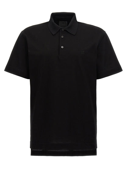 Polo Shirt by Givenchy for men in cotton black showcases a enviable silhouette, featuring a refined and short-sleeve for a enviable finish.