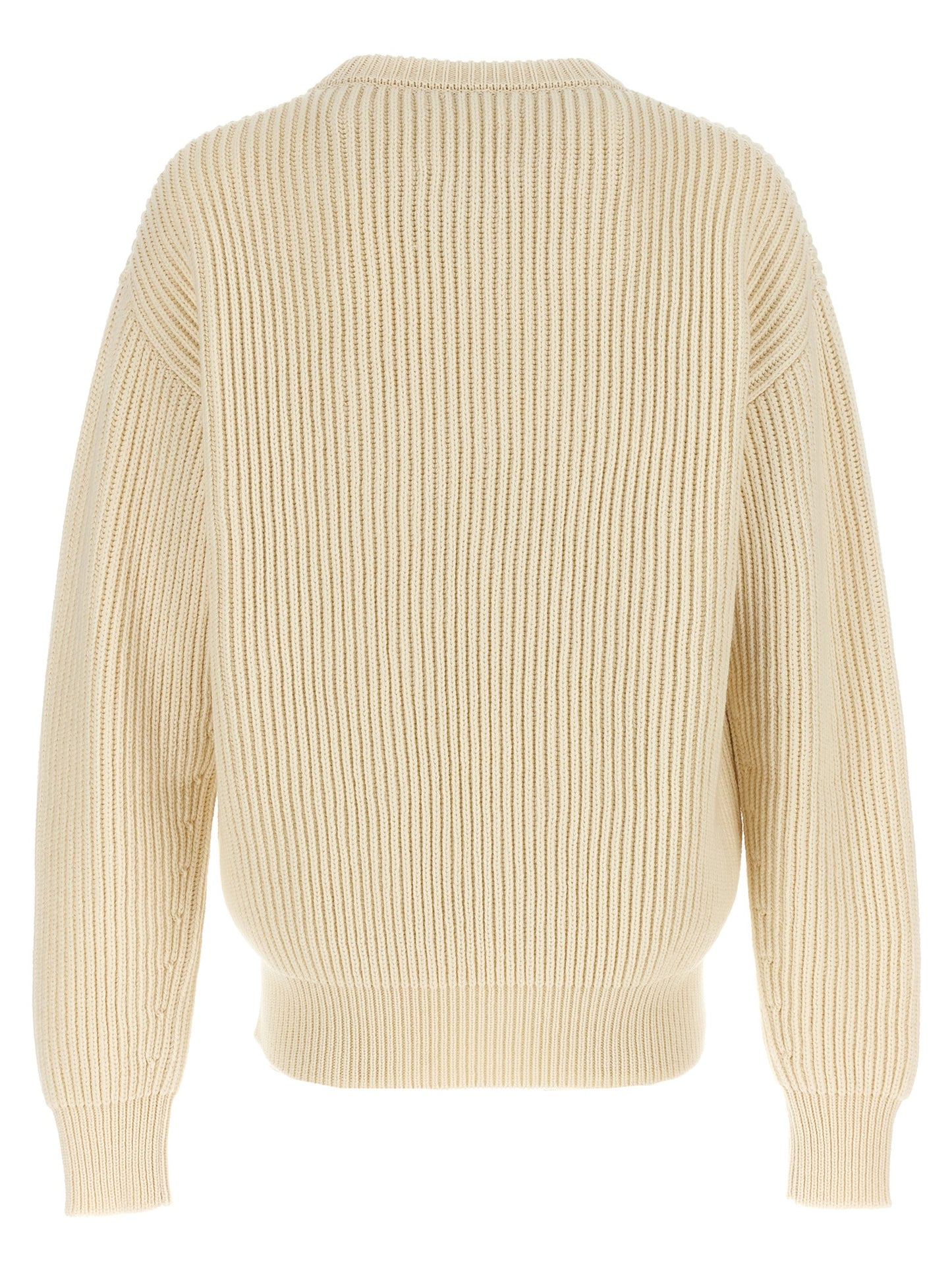 Cardigan by Jil Sander for men in wool white features an crisp silhouette, showcasing a sophisticated and detail for a truly crisp finish.