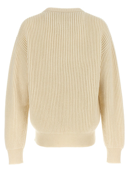 Cardigan by Jil Sander for men in wool white features an crisp silhouette, showcasing a sophisticated and detail for a truly crisp finish.