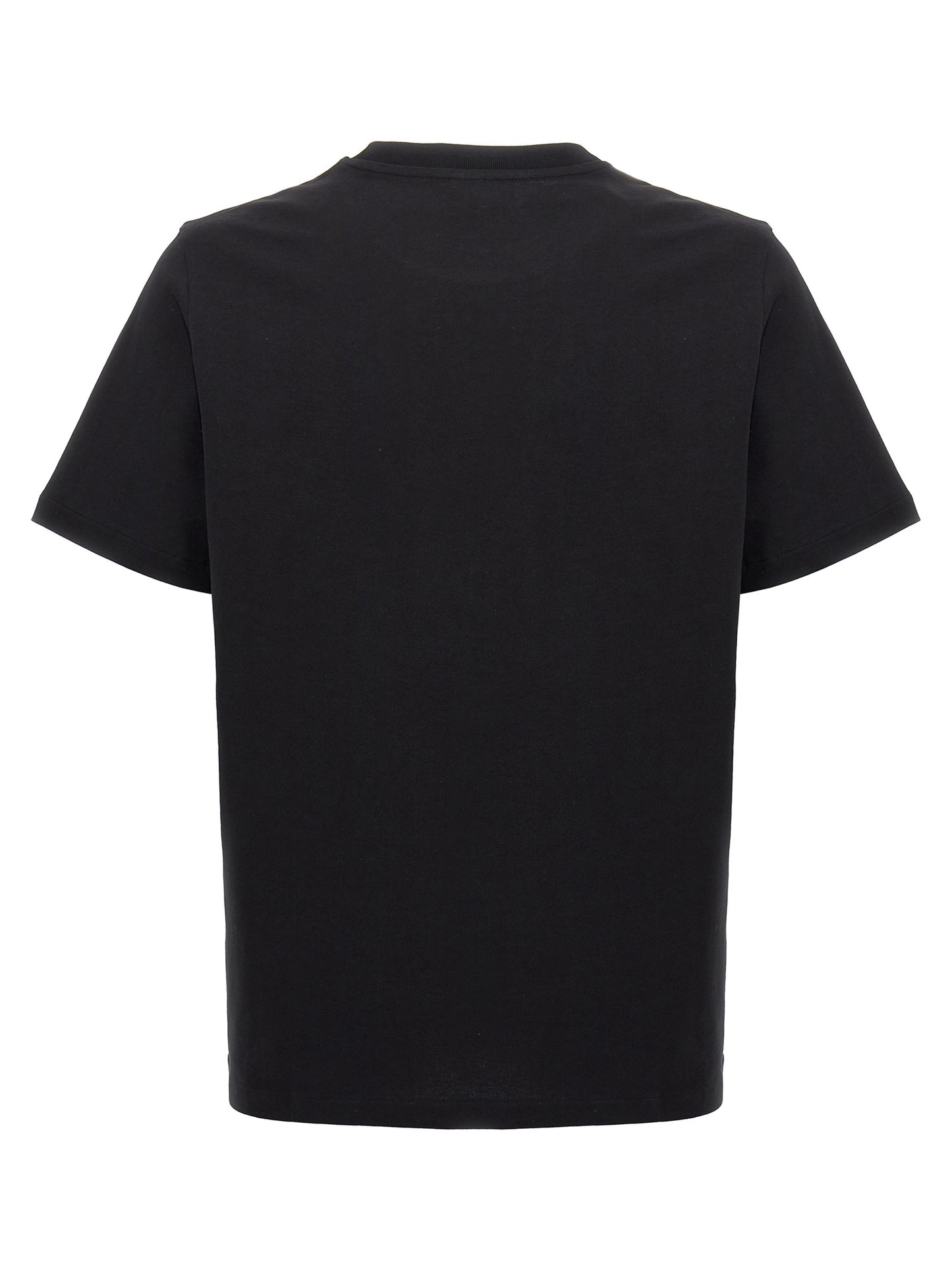 T-Shirt by A.P.C. for men in organic cotton black features a plush silhouette, showcasing a sophisticated crew neckline and for a truly plush finish.