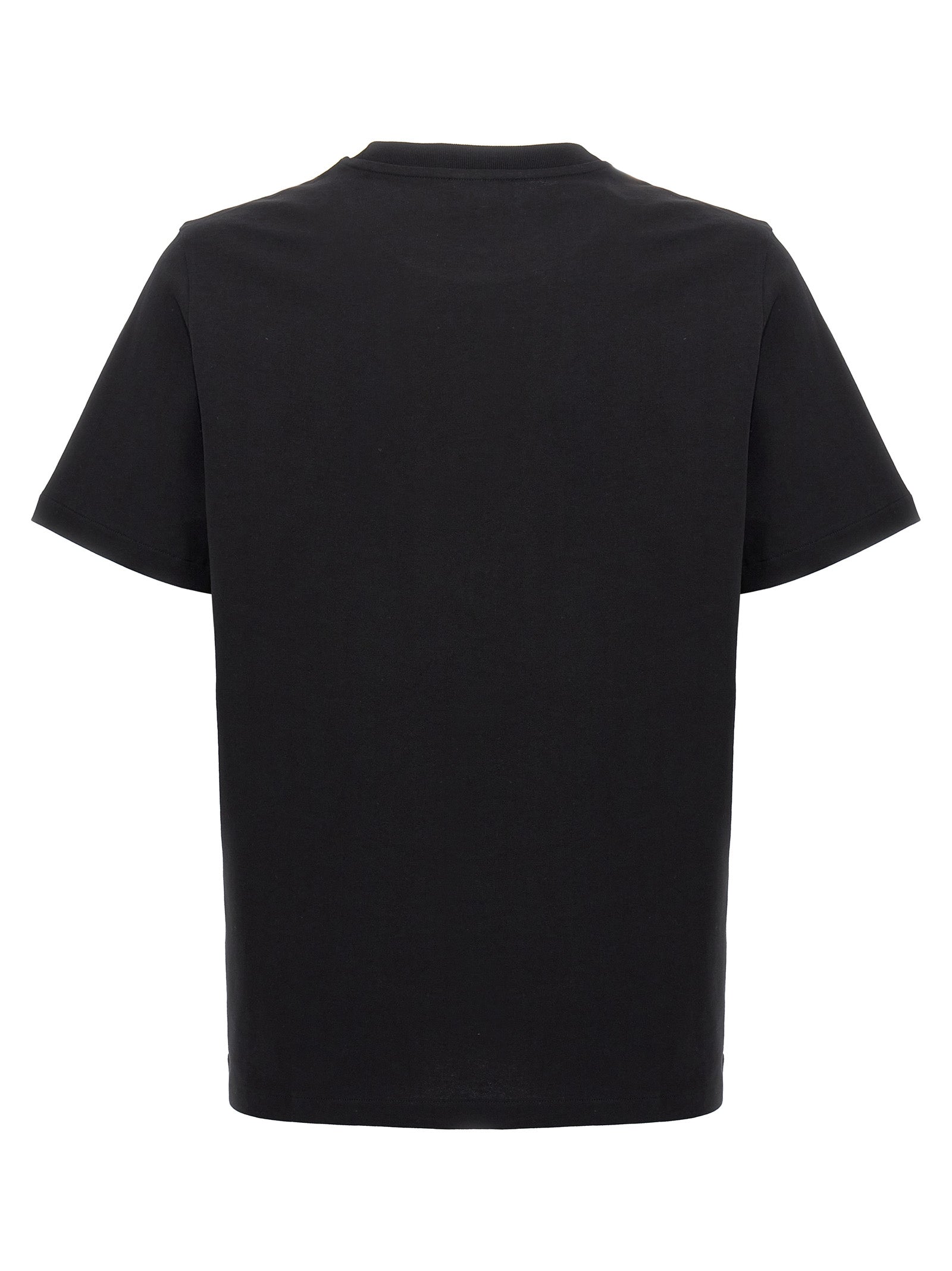 T-Shirt by A.P.C. for men in organic cotton black features a plush silhouette, showcasing a sophisticated crew neckline and for a truly plush finish.
