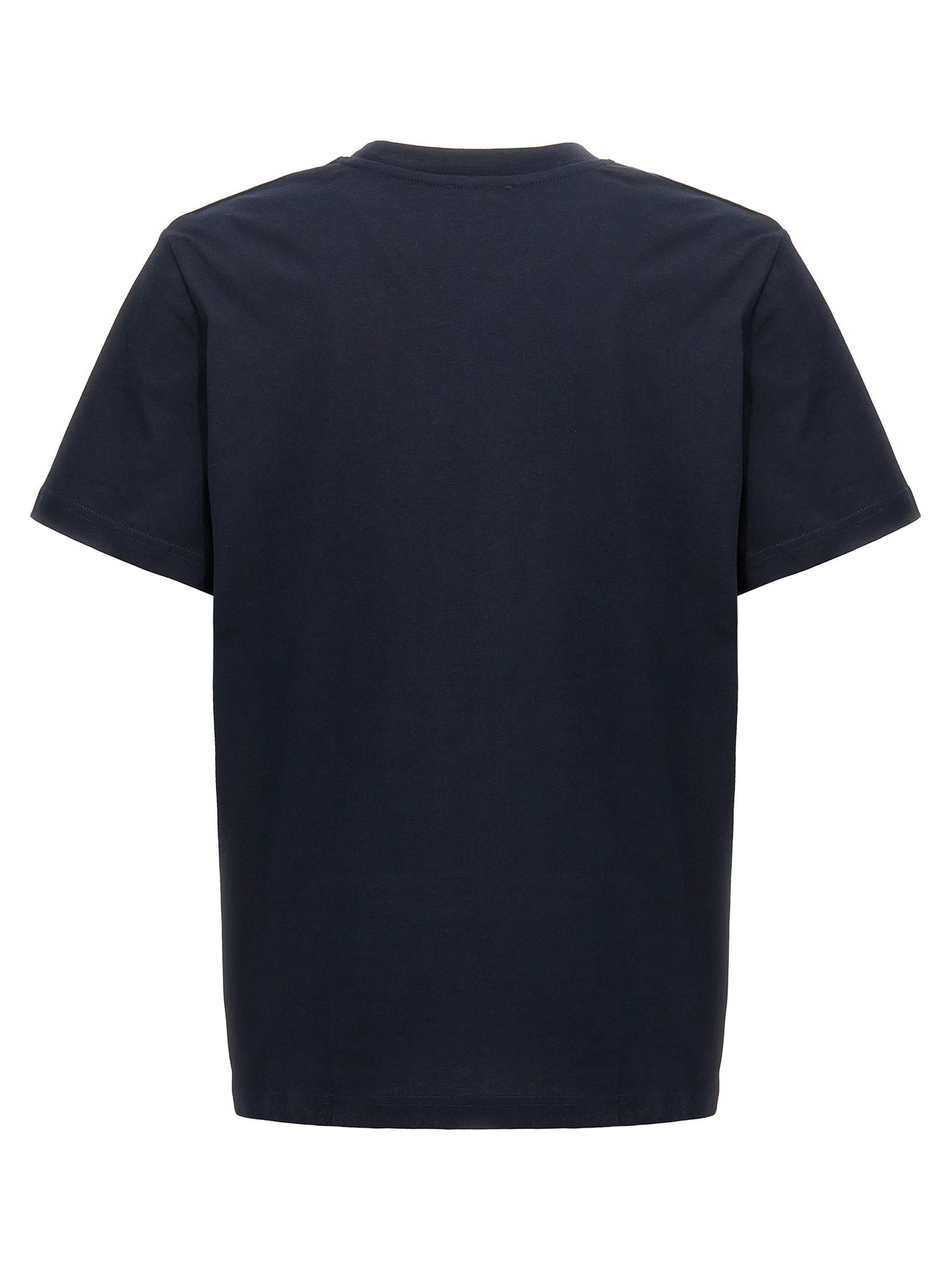 T-Shirt by A.P.C. for men in cotton blue showcases a chic silhouette, artfully detailed with a chic crew neckline and for a chic finish.