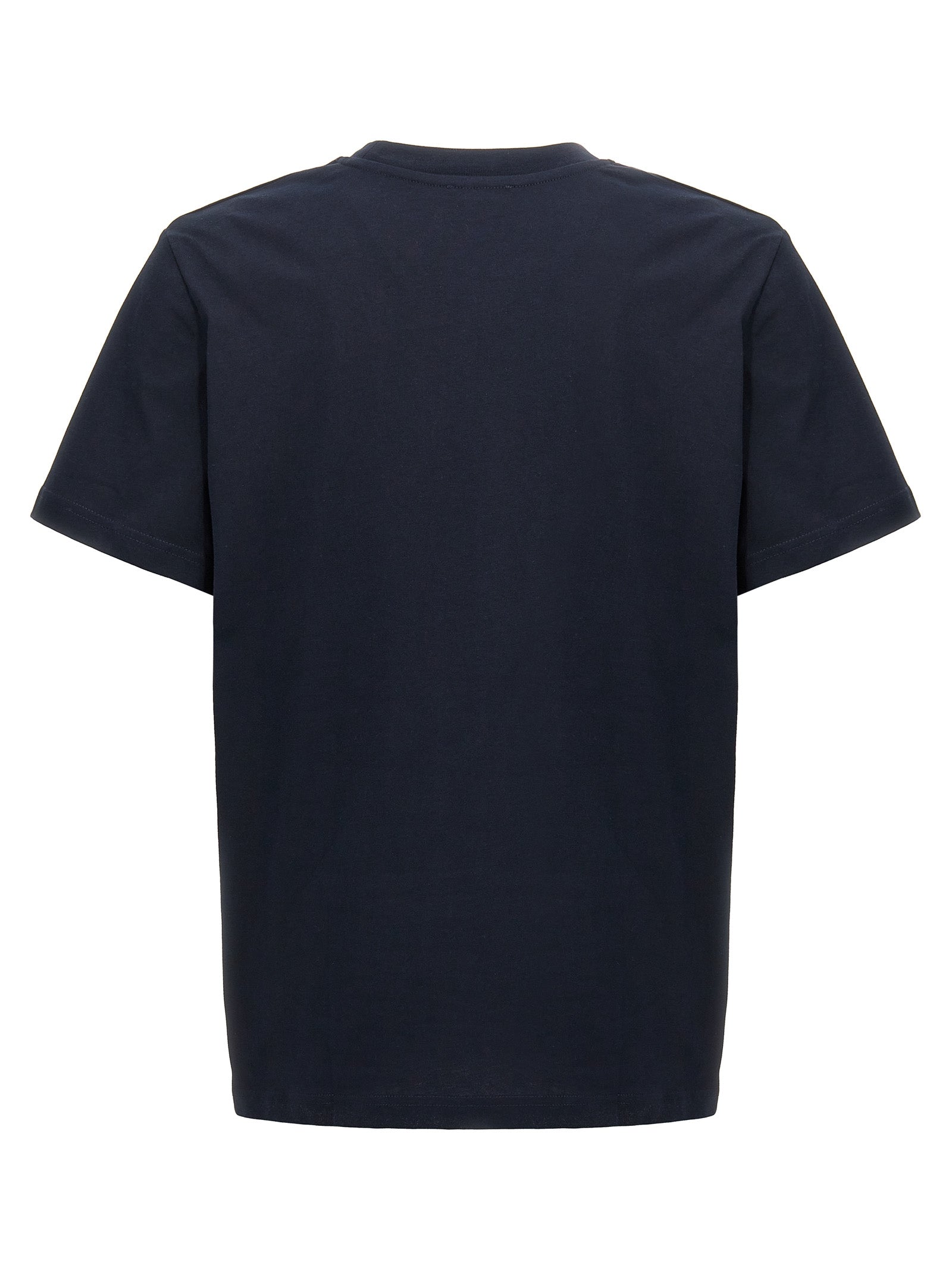T-Shirt by A.P.C. for men in cotton blue showcases a chic silhouette, artfully detailed with a chic crew neckline and for a chic finish.