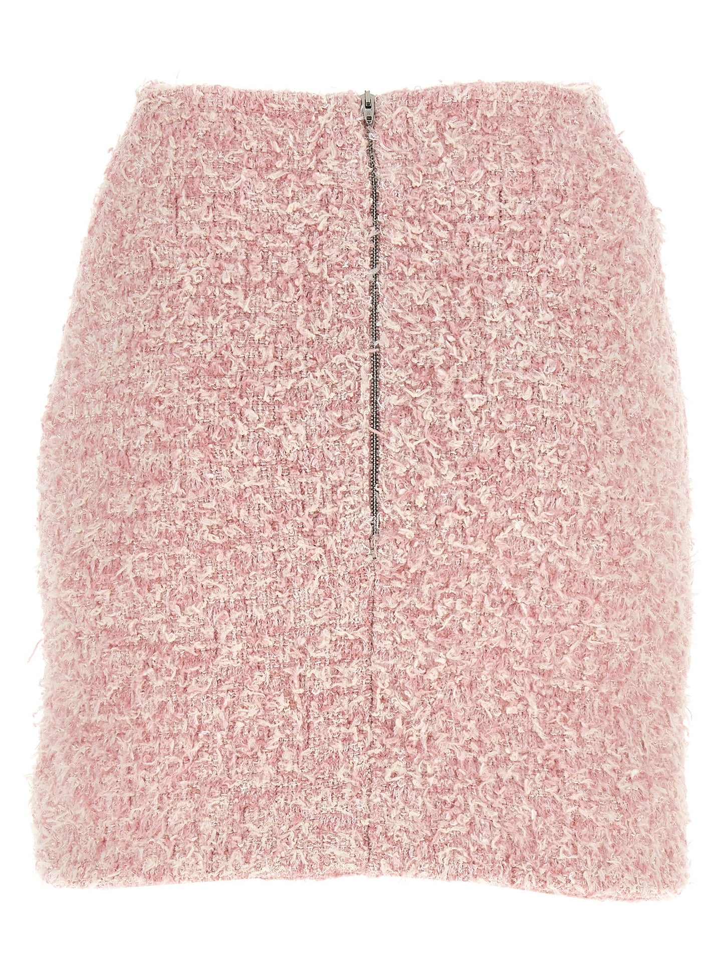 Skirt by Balenciaga for women in polyamide cotton tweed multicolor & pink features a captivating silhouette, showcasing the captivating The Blend Women's Polyamide Cotton Tweed Maxi Long Skirt design with a sophisticated maxi long for a captivating look.