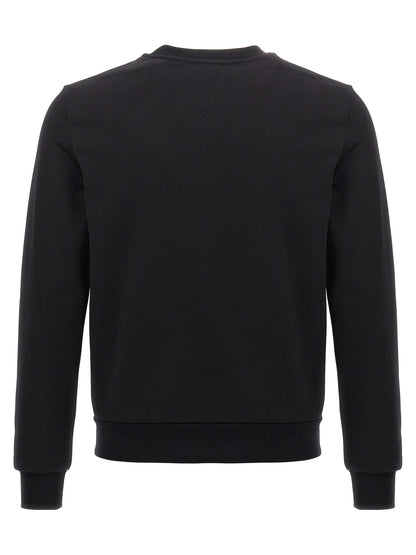 Sweatshirt by A.P.C. for men in stretch cotton bicolour, black & white features a unrivaled silhouette with a refined crew neckline and unrivaled detailing for a sophisticated look.