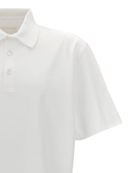 Polo Shirt by Givenchy for men in cotton white showcases a enviable silhouette, featuring a refined and for a enviable finish.