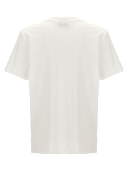 T-Shirt by A.P.C. for men in organic cotton white features a plush silhouette, showcasing a sophisticated crew neckline and for a truly plush finish.