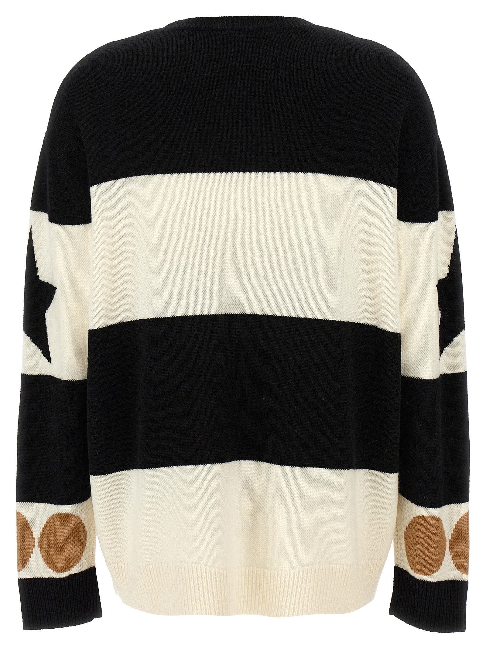 Cardigan by Max Mara for women in cashmere black showcases a captivating silhouette, artfully detailed with a captivating and for a truly sophisticated captivating look.