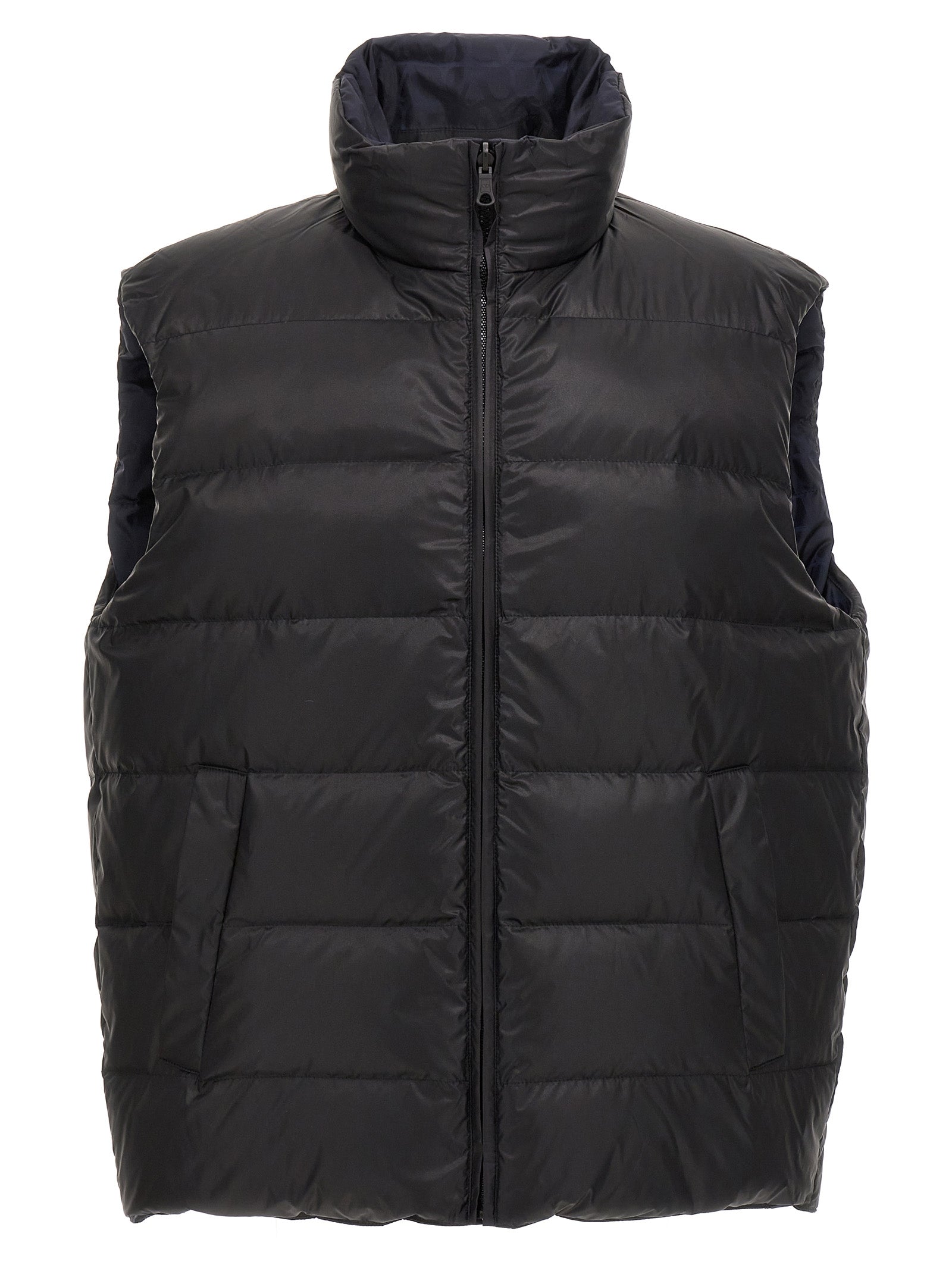 Vest by Valentino Garavani for men in polyamide multicolor & toile features an contemporary silhouette, showcasing refined pockets & windproof and a contemporary for a sophisticated layered look.