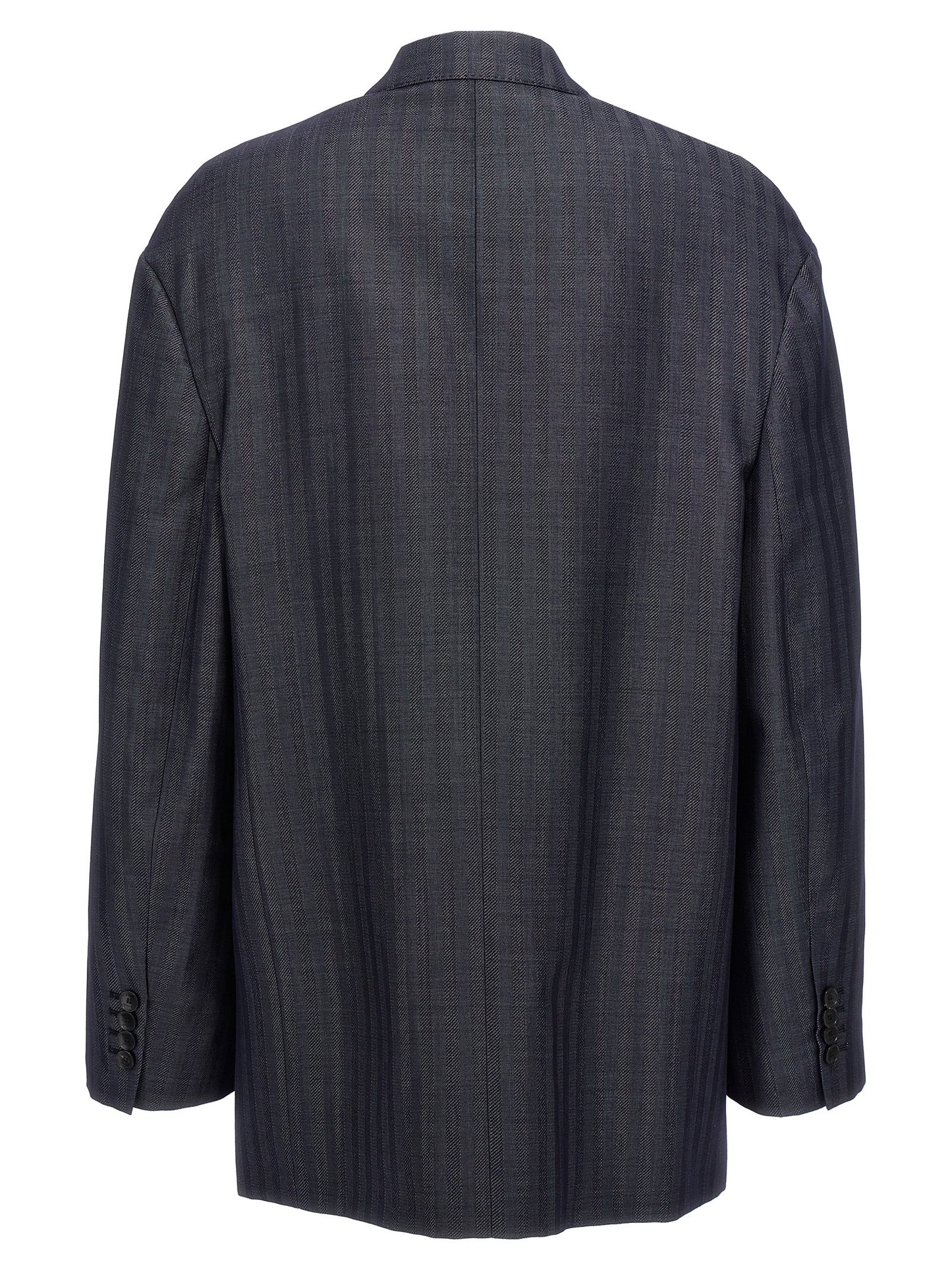 Blazer by Etro for women in wool & viscose blue, signature & striped features an crisp silhouette with sophisticated and a crisp for a truly crisp finish.