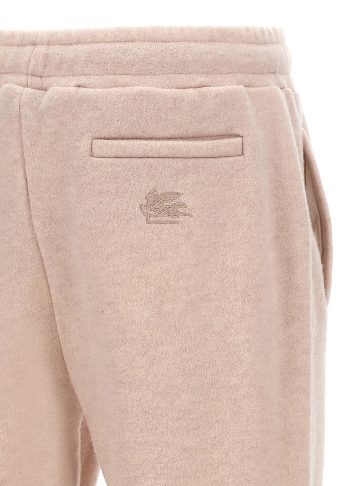 Joggers by Etro for men in polyamide wool beige features a refined silhouette with a refined , defined by a and a refined long for a refined finish.