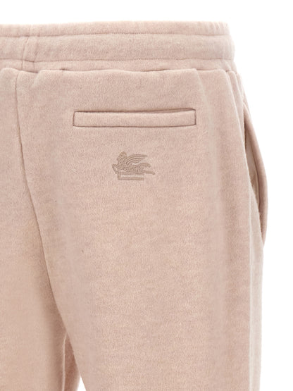 Joggers by Etro for men in polyamide wool beige features a refined silhouette with a refined , defined by a and a refined long for a refined finish.