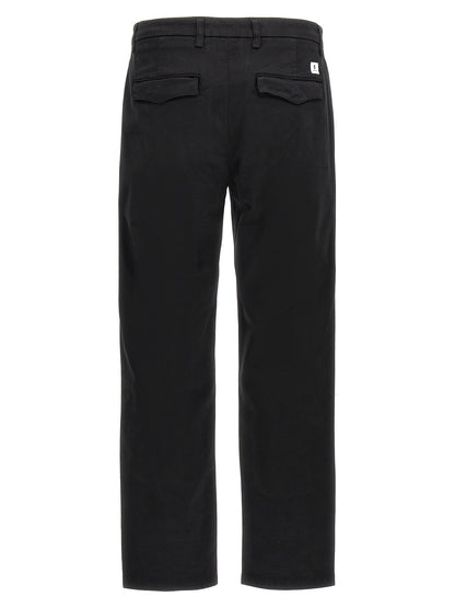 Casual Pants by Department 5 for men in stretch modal cotton black presents a refined pantology silhouette, artfully defined by a refined pantology , long, and a sophisticated .
