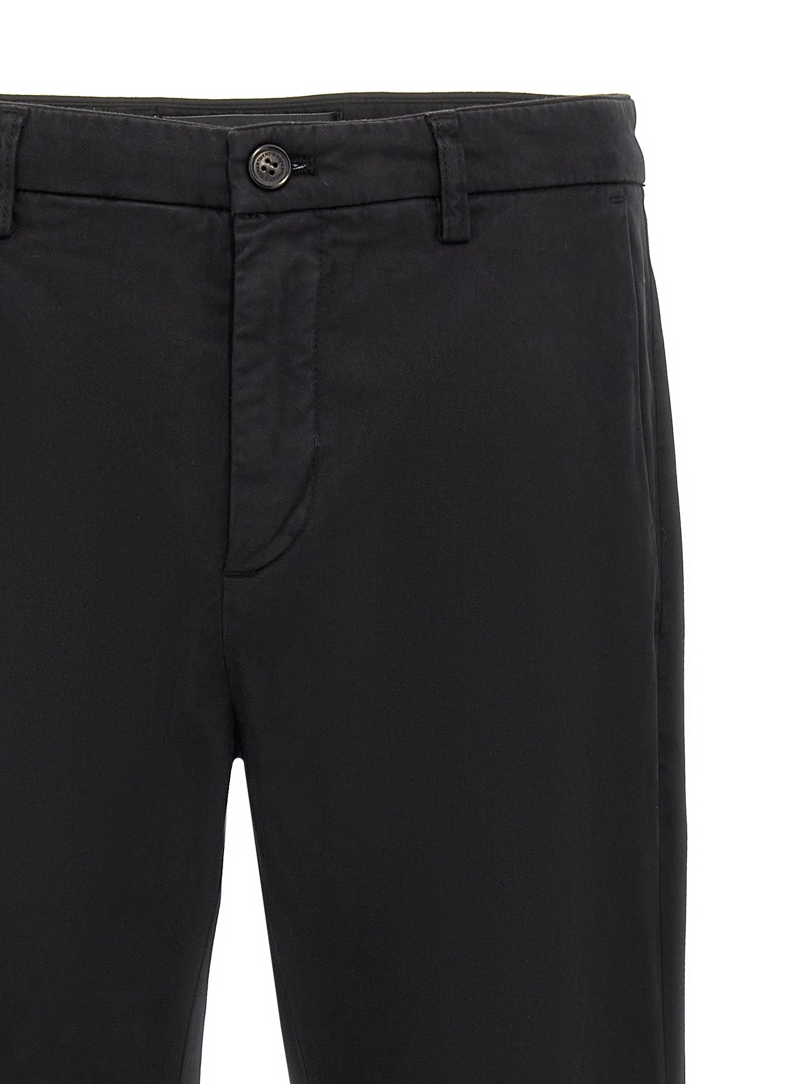 Casual Pants by Department 5 for men in stretch modal cotton black features a refined silhouette with a refined , defined by a and a refined long for a refined finish.
