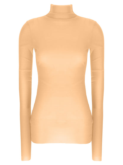 Jil Sander Multicolor Silk Turtleneck