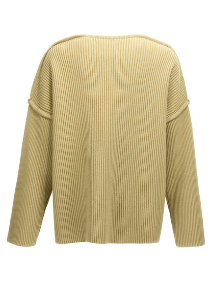 Cardigan by Jil Sander for men in wool bicolour features an impeccable silhouette, showcasing a sophisticated and detail for a truly impeccable finish.