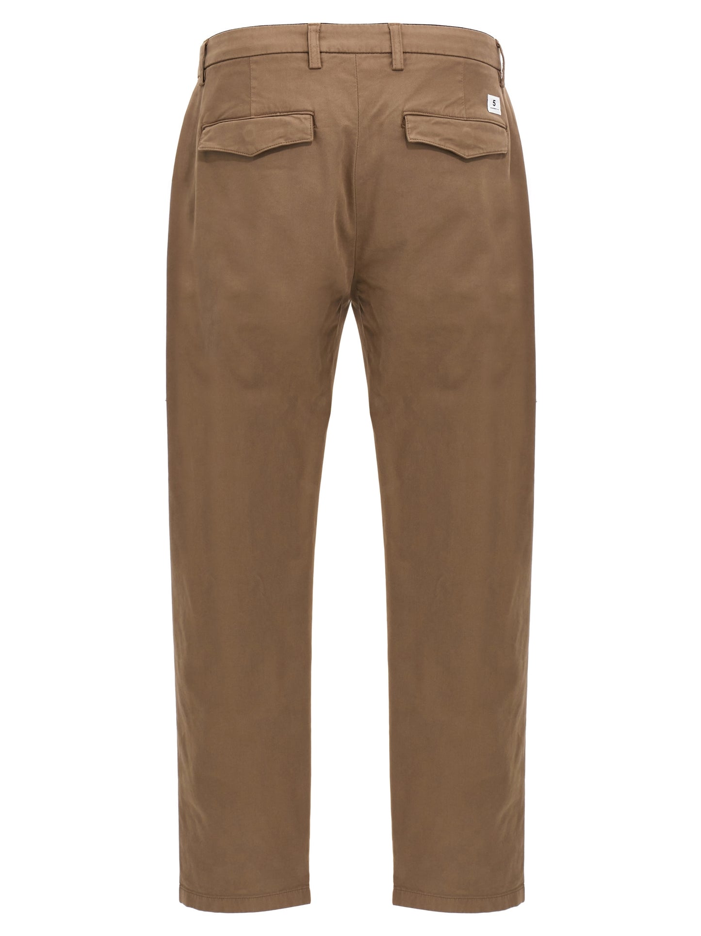 Casual Pants by Department 5 for men in stretch modal cotton brown features an sophisticated and with a precise long, creating a sophisticated and sophisticated silhouette.